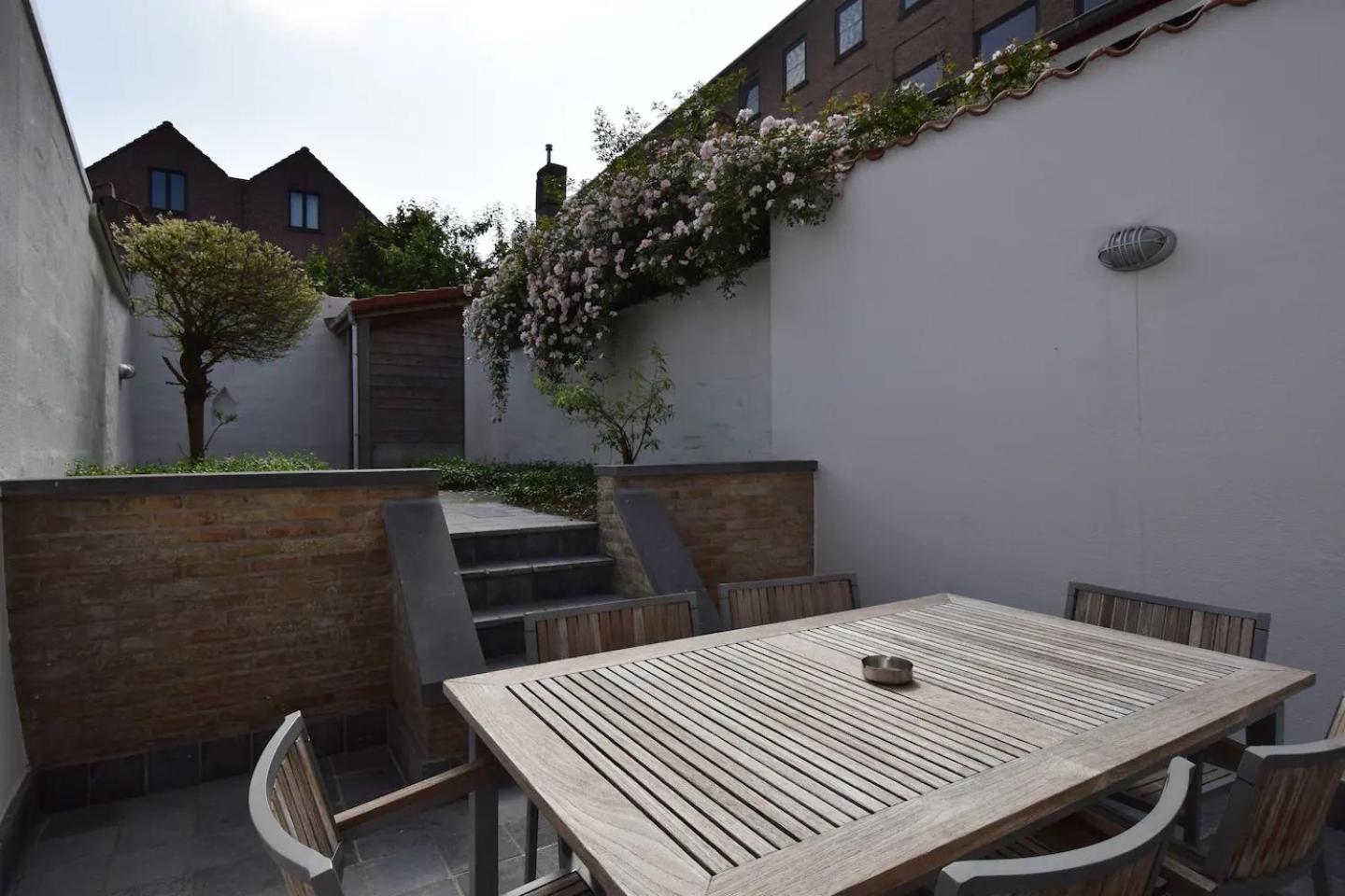 Brugse Charme Huis Met Tuin Aan Het Water 8P بروج المظهر الخارجي الصورة