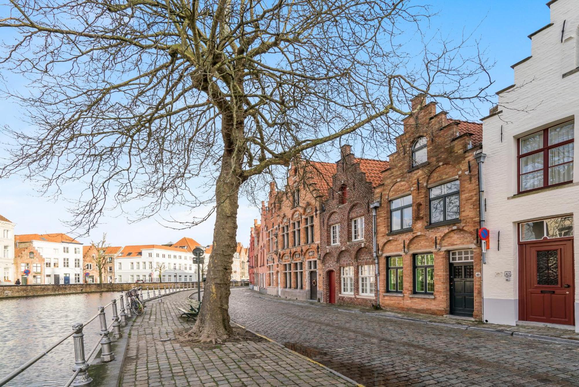 Brugse Charme Huis Met Tuin Aan Het Water 8P بروج المظهر الخارجي الصورة